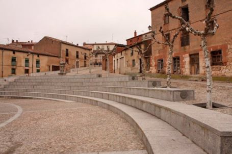 Plaza de Santo Domingo en Lerma.